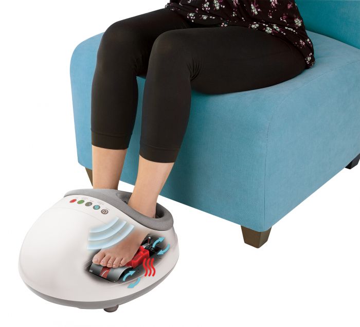 механизмы массажера для ног Homedics Air pro Shiatsu